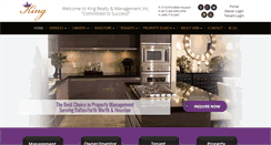 Desktop Screenshot of kingrealtytx.com